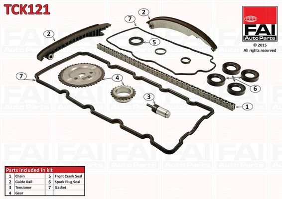 FAI AUTOPARTS Jakoketjusarja TCK121